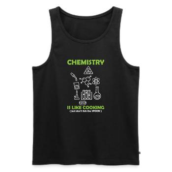 Chemistry Teacher Chemistry Chemist - Men's Premium Organic Tank Top - black - Front - Michal (187cm)