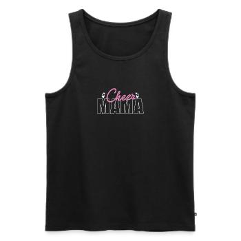 Cheer Mom Mom Cadeau de chemise pour la fête des mères - Débardeur bio Premium Homme - noir - Devant - Michal (187cm)