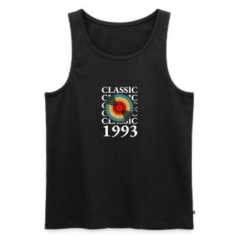 Classic 1993 30th Birthday Shirt Record - Débardeur bio Premium Homme - noir - Devant - Michal (187cm)