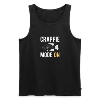 Crappie Fashion On Shirt Cadeau - Débardeur bio Premium Homme - noir - Devant - Michal (187cm)