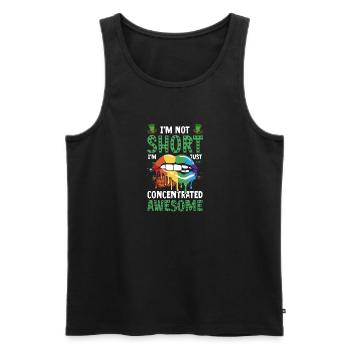 T-shirt LGBT de la Saint-Patrick - Débardeur bio Premium Homme - noir - Devant - Michal (187cm)