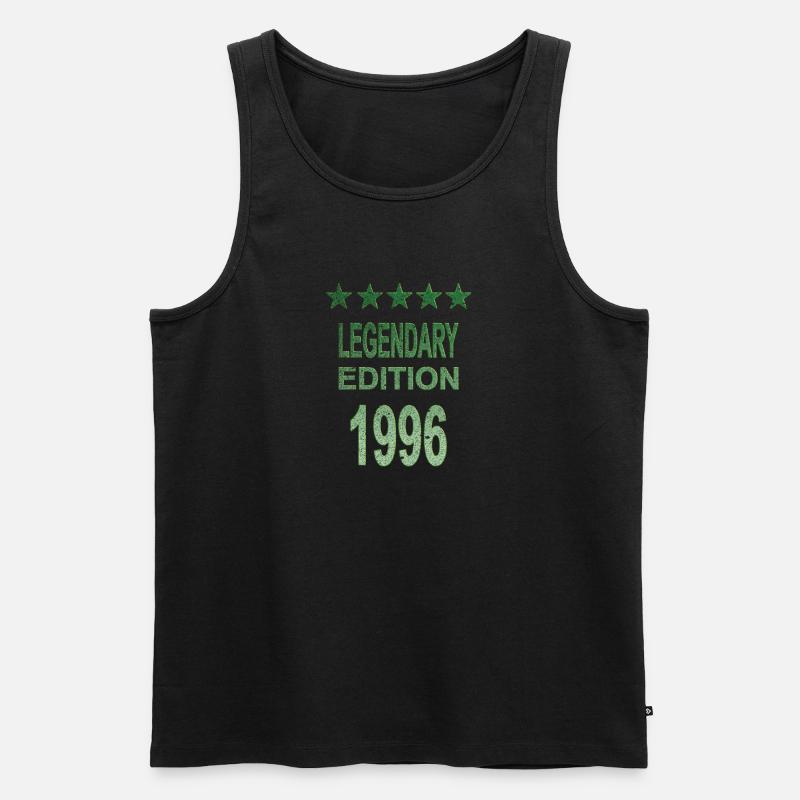 Legendary 1996 Edition - Männer Premium Bio Tank Top - Schwarz