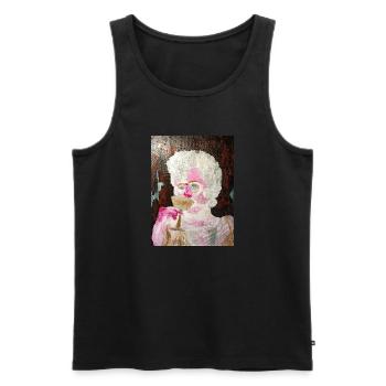At the Bar 2023 ZoooooZ Roland Zulehner - Men's Premium Organic Tank Top - black - Front - AI Model Male 178 light (178cm)