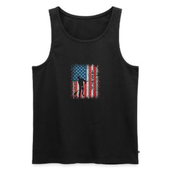 Glassbläser Glasschmied Glassformer - Männer Premium Bio Tank Top - Schwarz - Vorne - Michal (187cm)