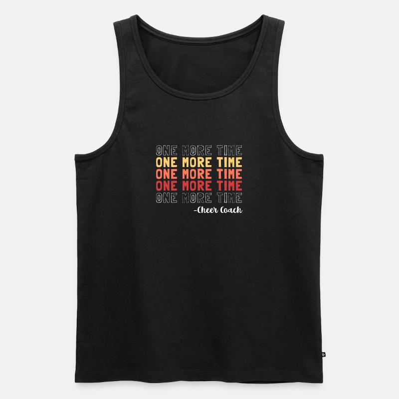 Ein weiteres Mal - Männer Premium Bio Tank Top - Schwarz