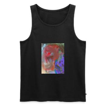 art. - Débardeur bio Premium Homme - noir - Devant - Michal (187cm)