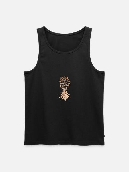 Funny Swinger Slogan Merchandise - Men's Premium Organic Tank Top - black