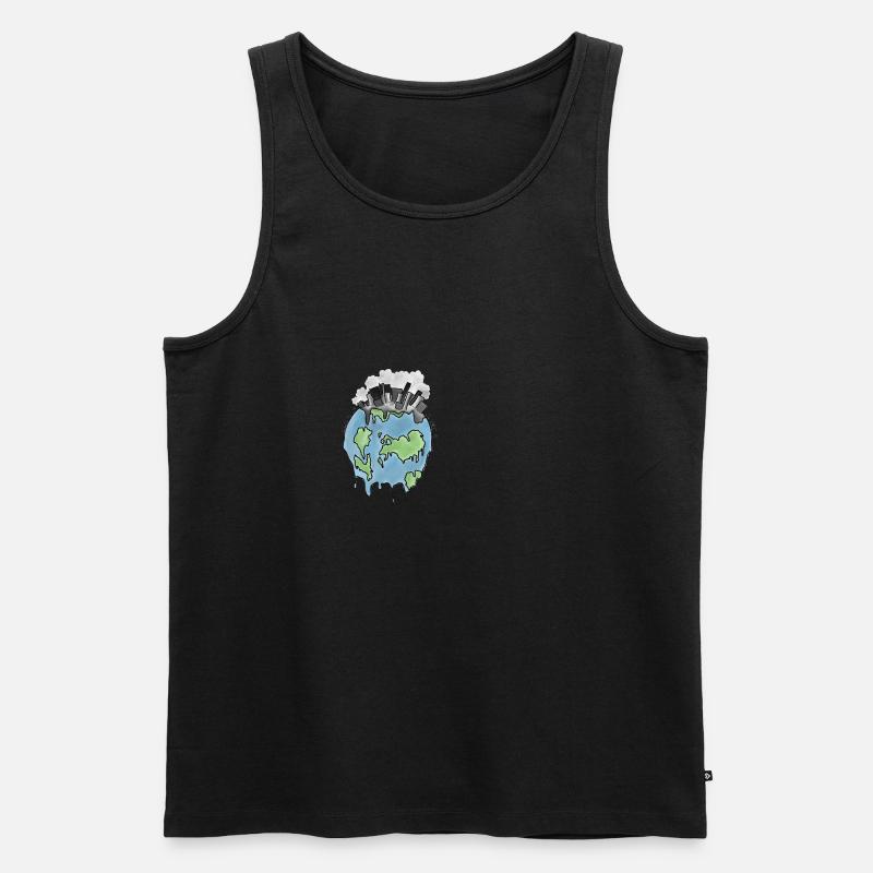 There is no planet B - Männer Premium Bio Tank Top - undefined