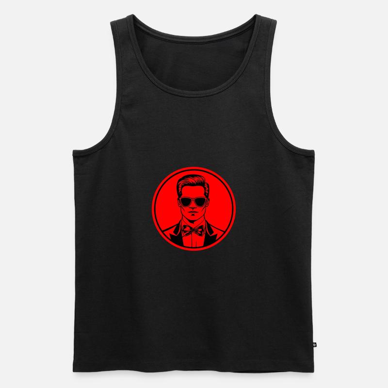 Junggesellenabschied Bräutigam - Männer Premium Bio Tank Top - undefined
