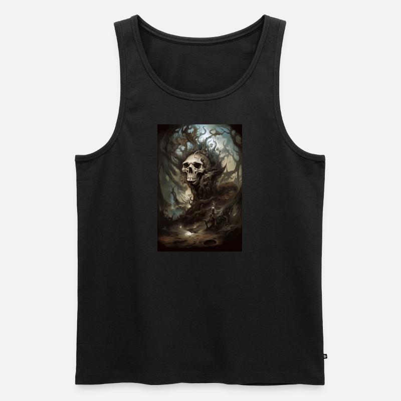 Unter der Erde 3 - Männer Premium Bio Tank Top - Schwarz