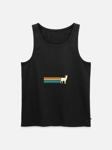 Goats - Men's Premium Organic Tank Top - black