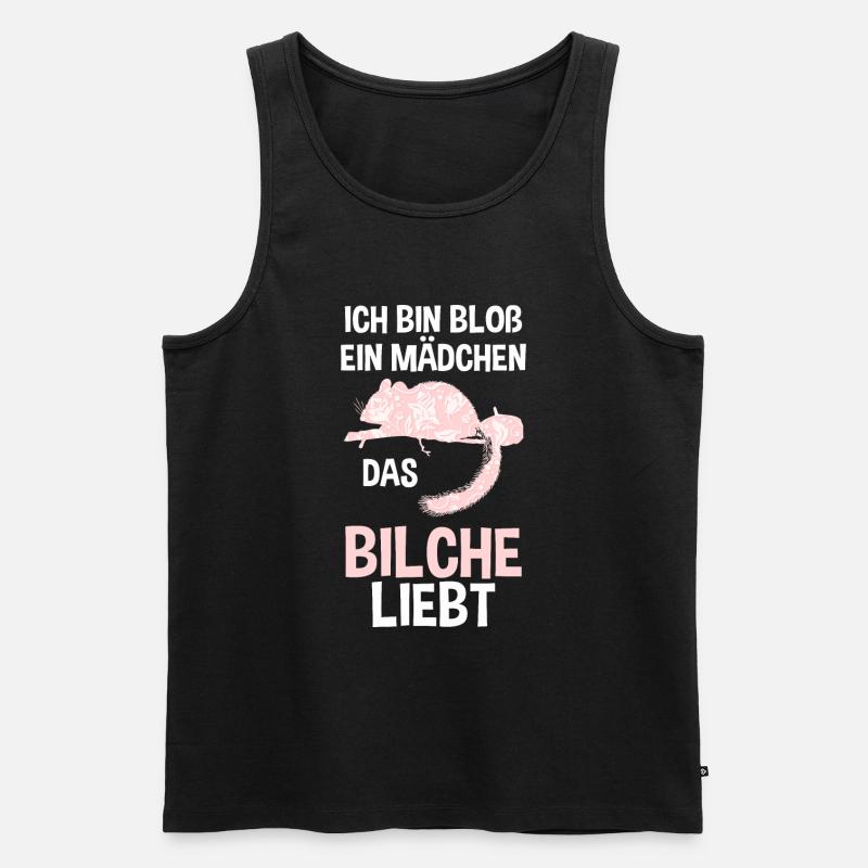 Bilch - Männer Premium Bio Tank Top - Schwarz