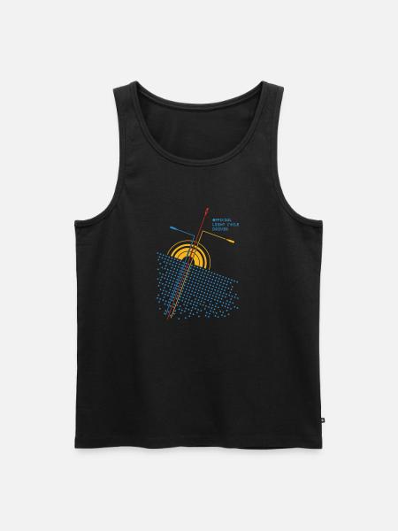 Official lightcycle driver - Men's Premium Organic Tank Top - black