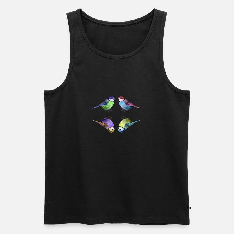 Vier Meisen - Männer Premium Bio Tank Top - undefined