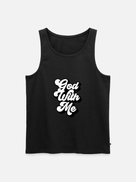 Christian Proverbs - Men's Premium Organic Tank Top - black