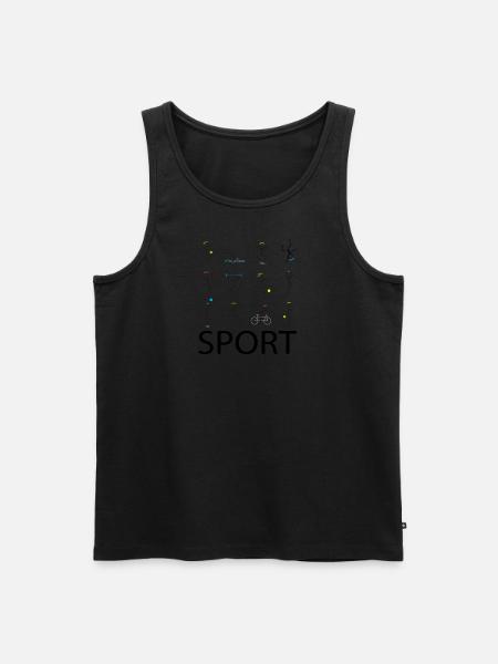 Sport sport sport - Men's Premium Organic Tank Top - 
