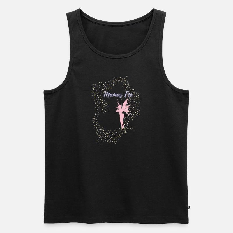 Mamas Fee - Männer Premium Bio Tank Top - Schwarz