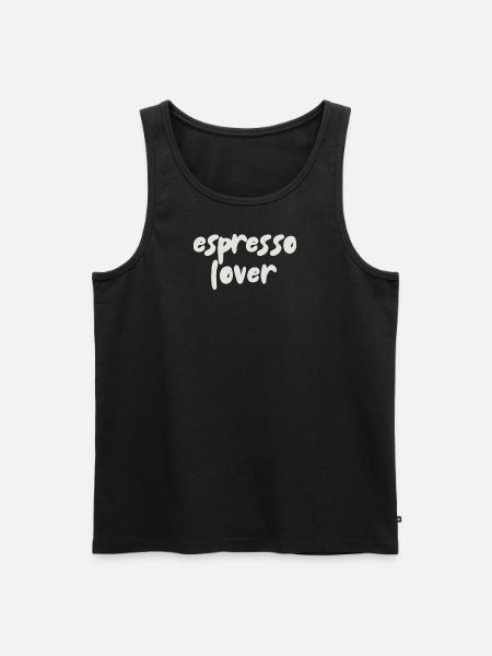 Espresso Lover - Men's Premium Organic Tank Top - black