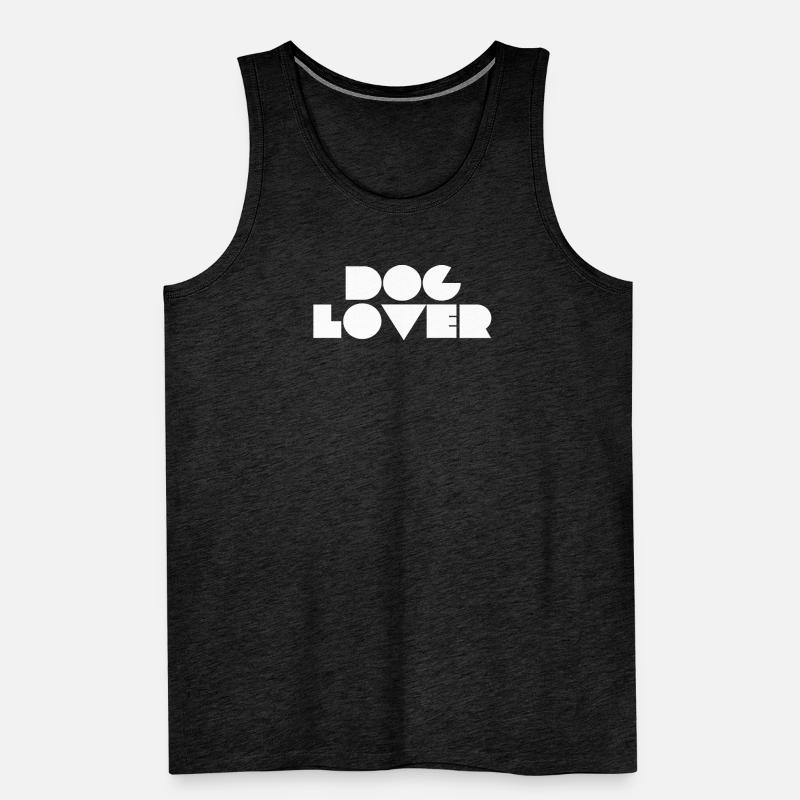 Amoureux des chiens Débardeur bio Premium Homme