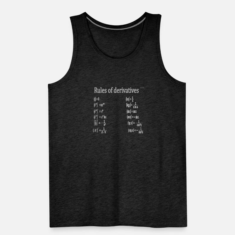 Derivation rules - Derivatives Men's Premium Organic Tank Top