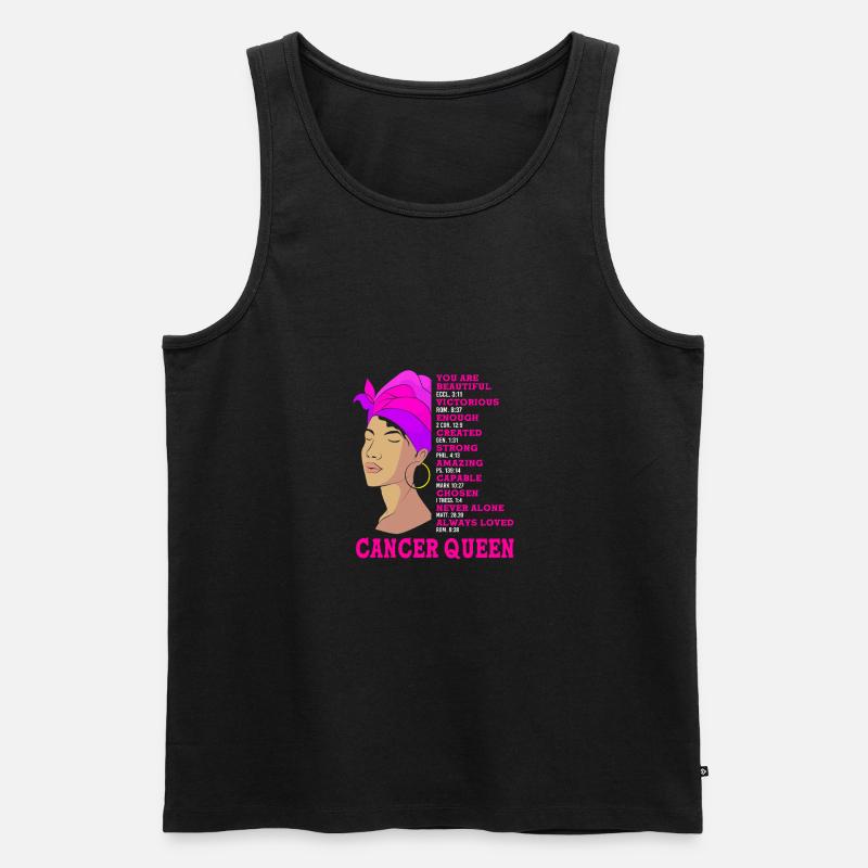 Sternzeichen Krebs - Männer Premium Bio Tank Top - Schwarz