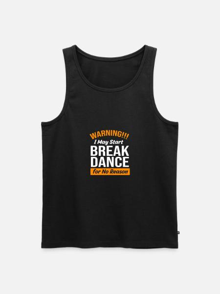 Breakdancing - Men's Premium Organic Tank Top - black