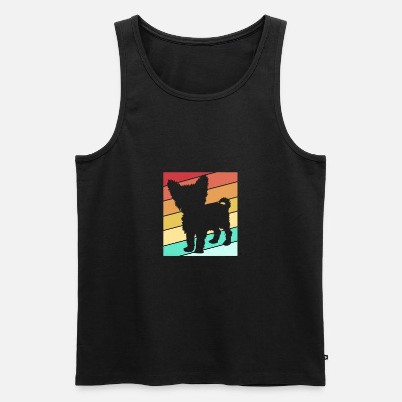 Yorkshire Terrier - Männer Premium Bio Tank Top - Schwarz