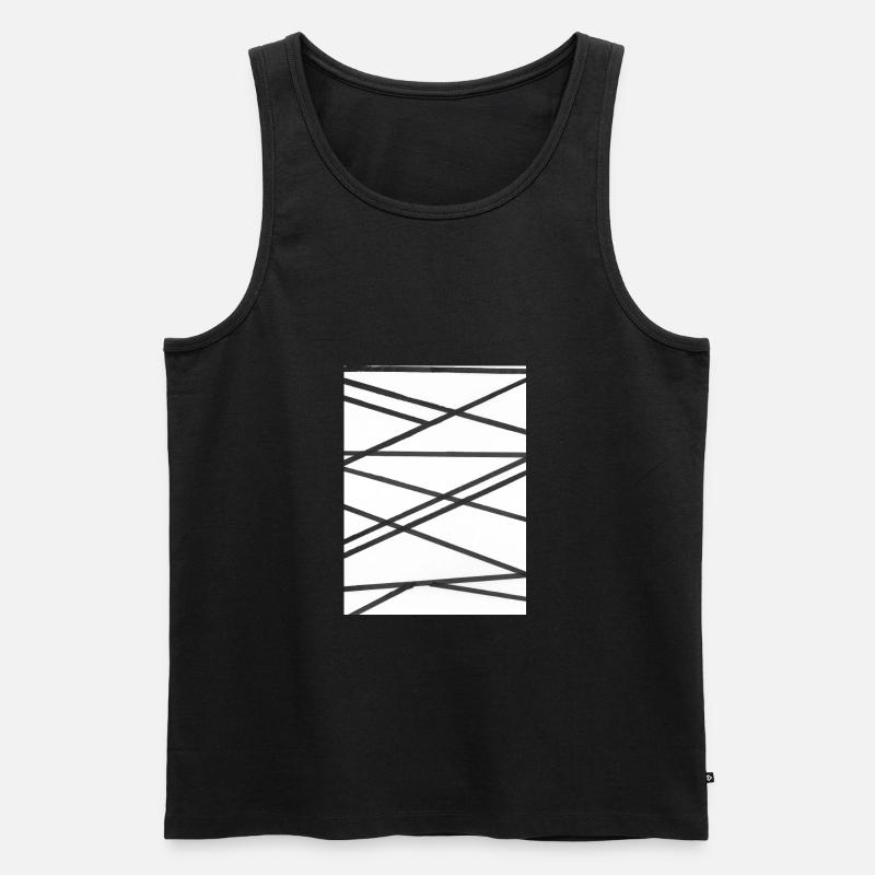Nemo - Männer Premium Bio Tank Top - Schwarz