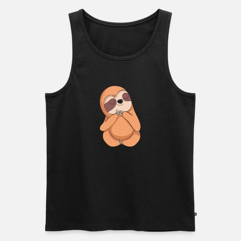 dovendyr - Herre Premium økologisk tanktop - sort