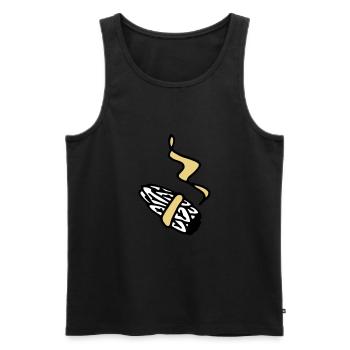 Incense Incense Ritual Cleansing Shaman - Men's Premium Organic Tank Top - black - Front - AI Model Male 178 light (178cm)