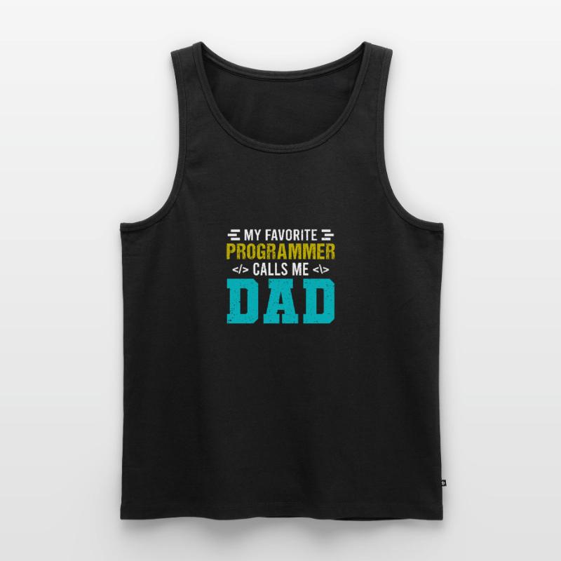 Programmierer Programmierung Informatik Computer Männer Premium Bio Tank Top