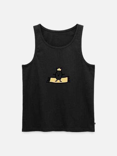 Fliegender Teppich - V2 - Männer Premium Bio Tank Top - Schwarz