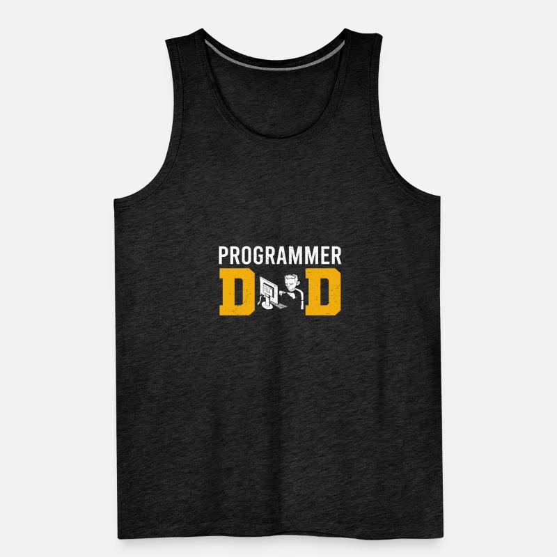 Programmierer Programmierung Informatik Computer Männer Premium Bio Tank Top