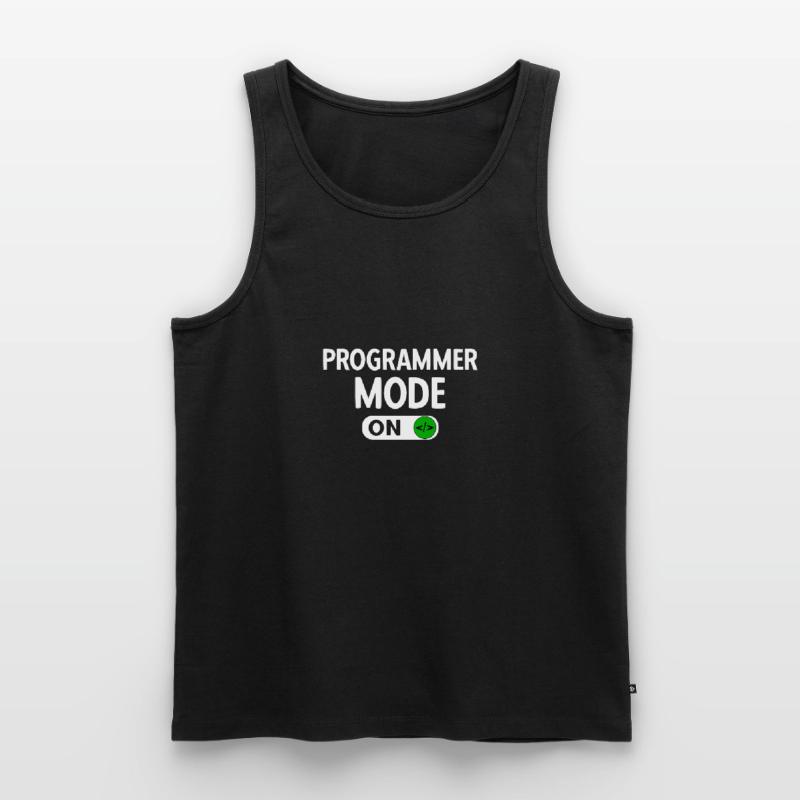 Programmierer Programmierung Informatik Computer Männer Premium Bio Tank Top
