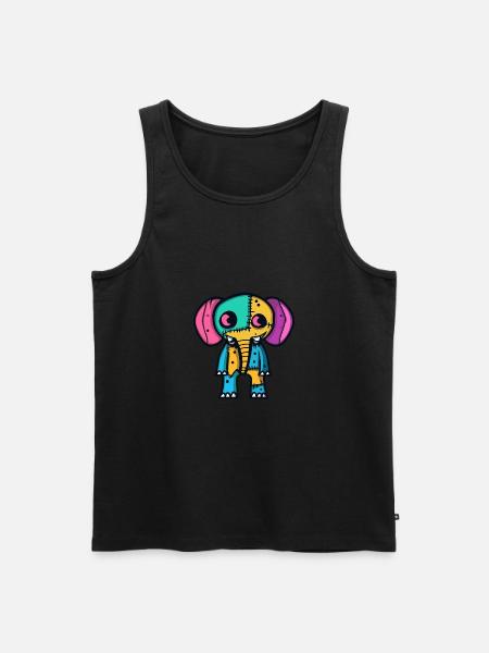 Elephant Halloween Animal - Men's Premium Organic Tank Top - 