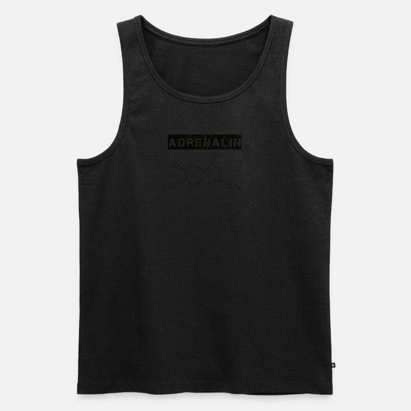 Adrenalin Junkie Geschenkidee Molekül Bungee - Männer Premium Bio Tank Top - undefined