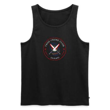 True Crime Club Idaho, Murderino Murder Show - Männer Premium Bio Tank Top - Schwarz - Vorne - Michal (187cm)