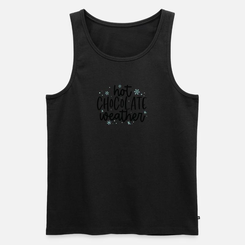 Temps de chocolat chaud - Débardeur bio Premium Homme - undefined