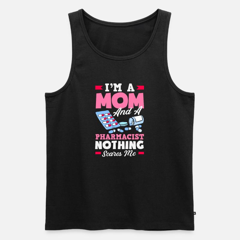 Apotheker Pharmazeutisch-technischer - Männer Premium Bio Tank Top - Schwarz