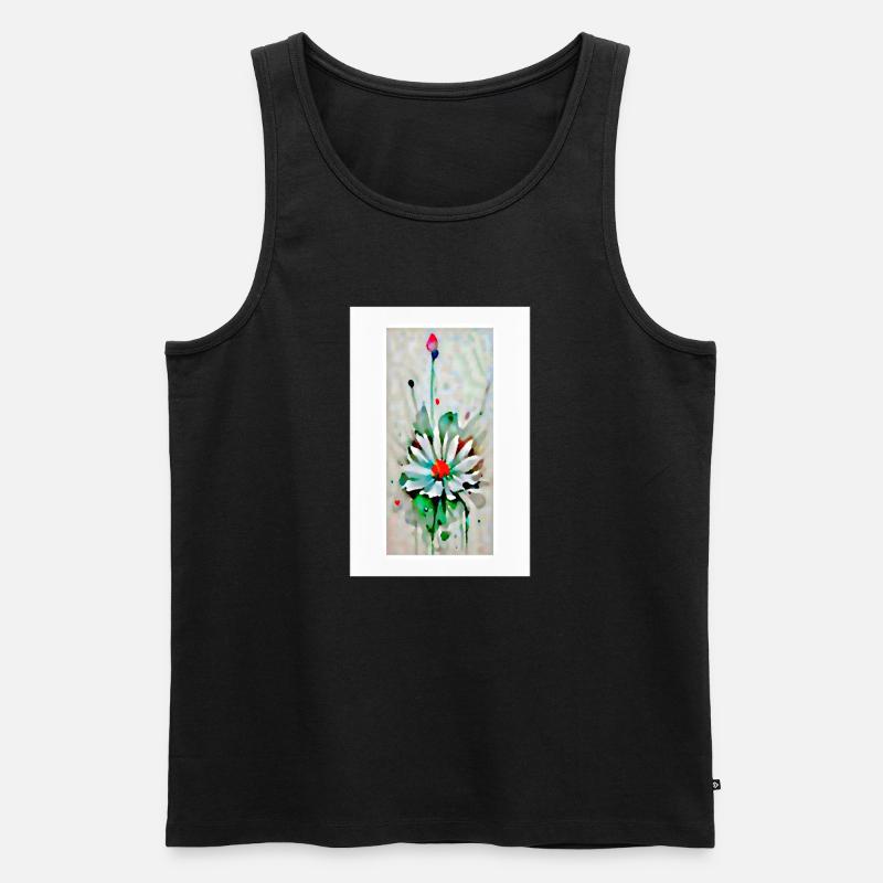 klajgrdajtscwlj - Männer Premium Bio Tank Top - Schwarz