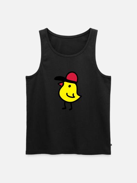 Cappy chicks 3 - Men's Premium Organic Tank Top - black