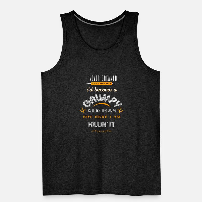 Grumpy Old Man Men's Premium Organic Tank Top