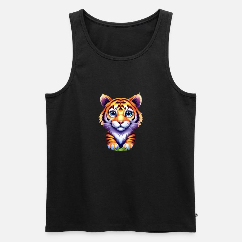 Versprechen - Männer Premium Bio Tank Top - Schwarz