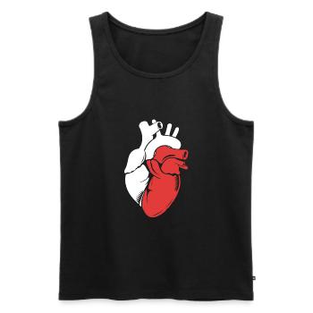 Polen Polnisch - Männer Premium Bio Tank Top - Schwarz - Vorne - Michal (187cm)