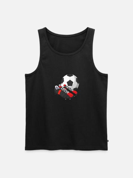 Soccer - Men's Premium Organic Tank Top -