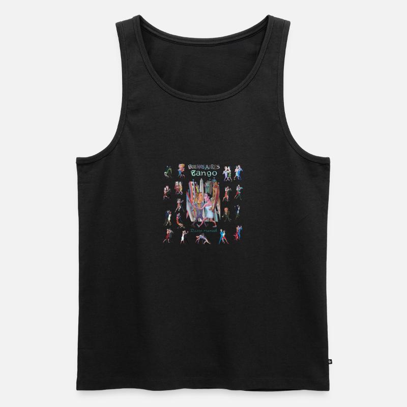Buenos Aires Tango - Männer Premium Bio Tank Top - undefined