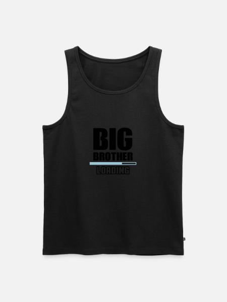 big brother loading 2 - Men's Premium Organic Tank Top - 