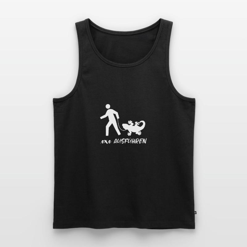 Exe Ausführen Admin Programmier Informatiker IT Männer Premium Bio Tank Top
