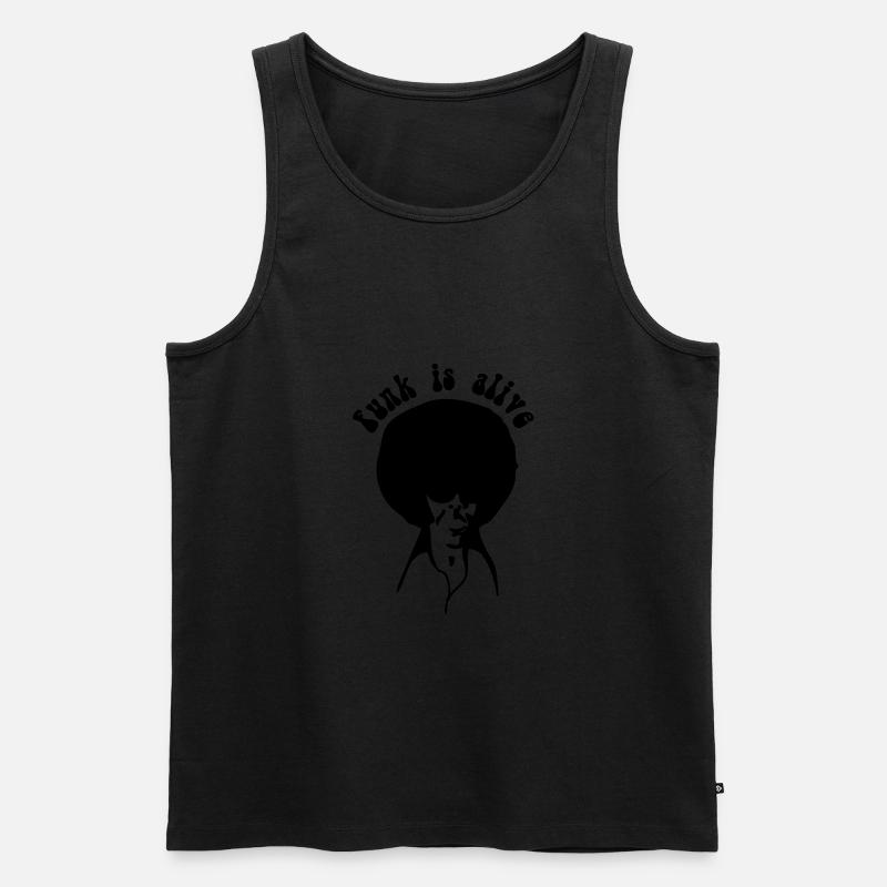 funk is alive 2 - Débardeur bio Premium Homme - noir