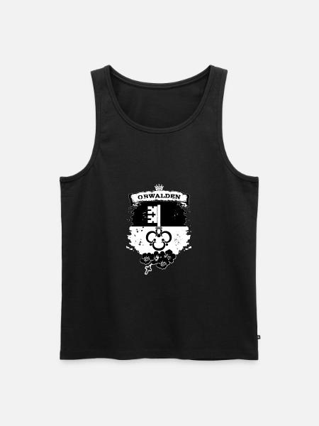 Obwalden - Männer Premium Bio Tank Top - Schwarz